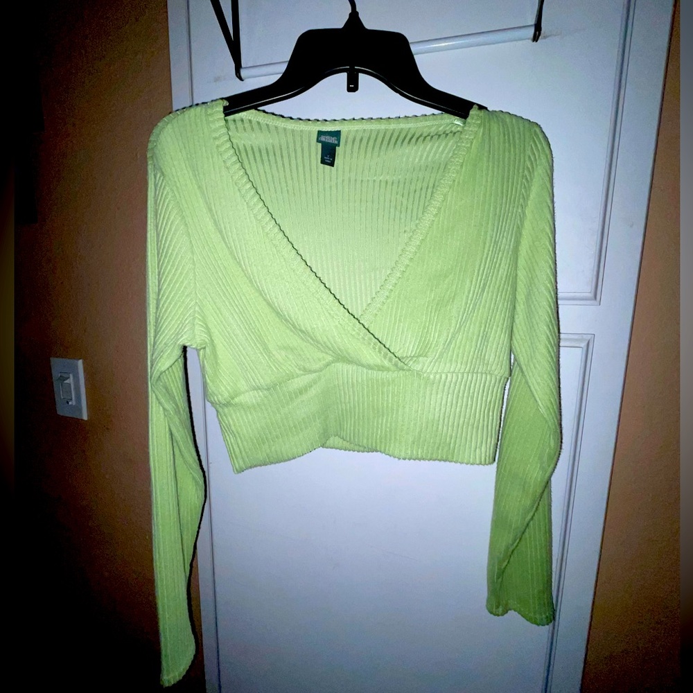 Green sweater